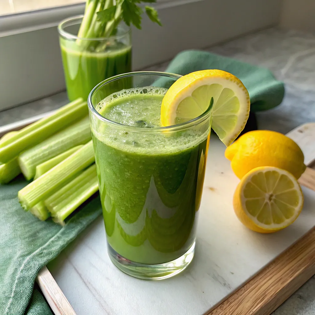 Recette Jus Vert : L'ingrédient Secret Pour Un Goût Unique 6 Jus vert maison détox