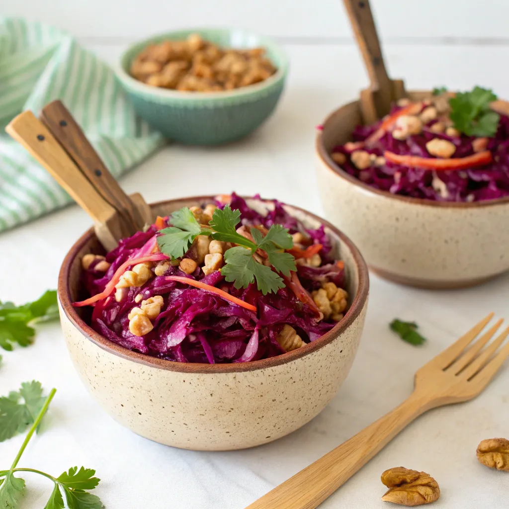 Salade Chou Rouge Originale : L'Effet Surprise 6 salade chou rouge