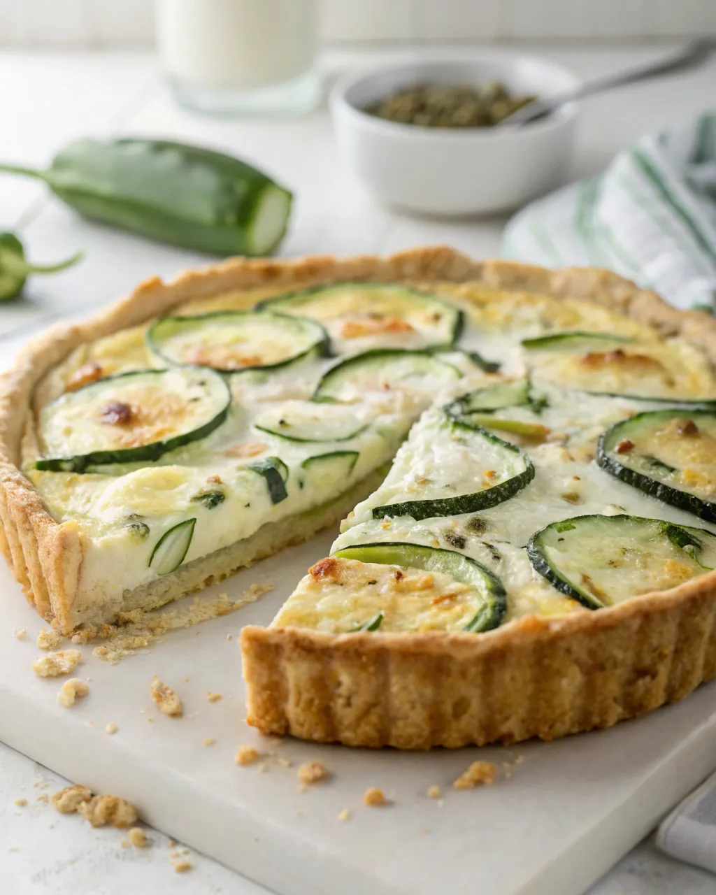 Tarte courgette – recette simple & gourmande