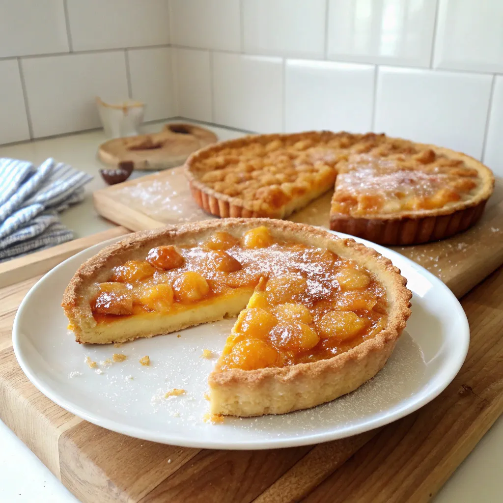 Tarte Mirabelles : 5 Secrets Puissants Pour Une Recette Inratable 5 tarte mirabelles cuite maison dans cuisine blanche