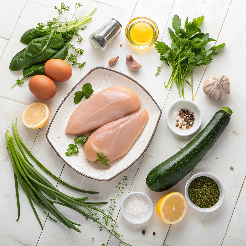Mon Repas Régime Protéiné Simple Et Réconfortant 3 Ingrédients du repas régime protéiné avec œufs, blanc de poulet, épinards et lait