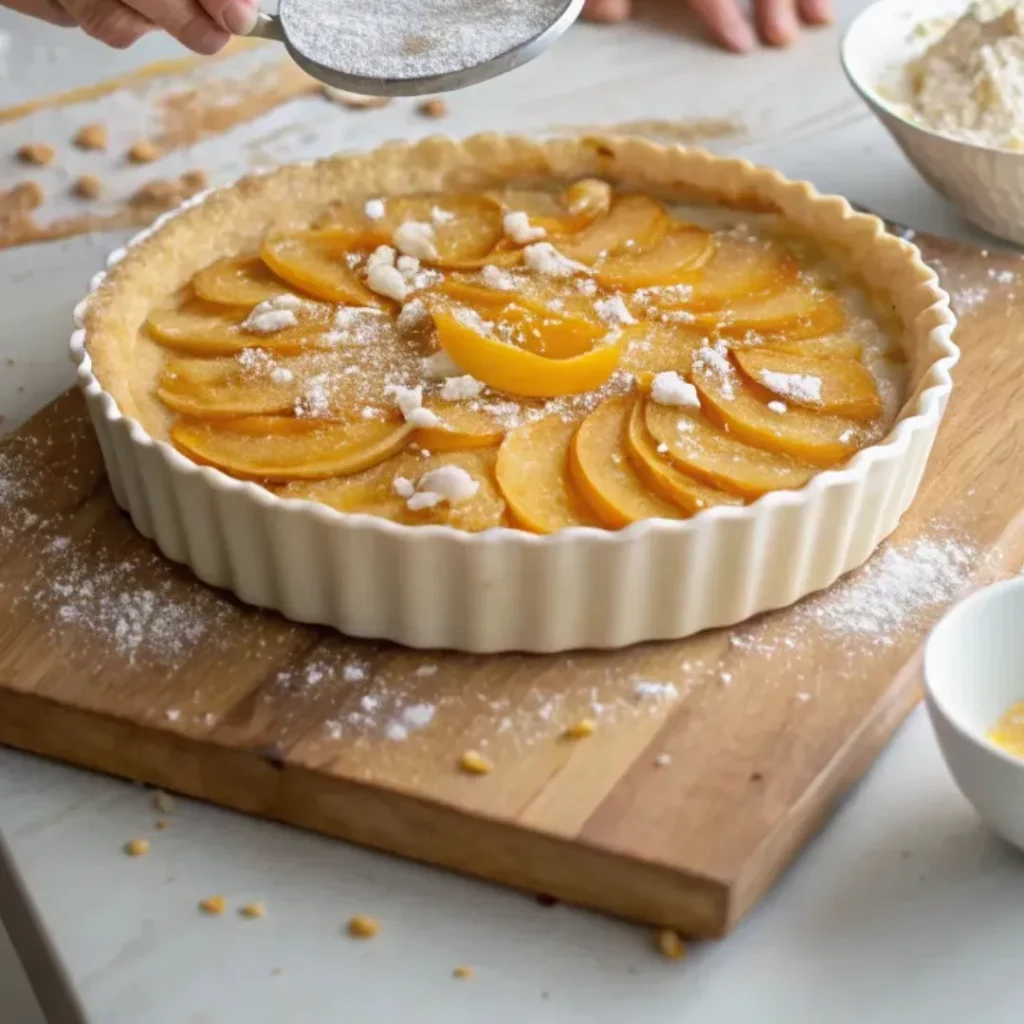 Tarte Mirabelles : 5 Secrets Puissants Pour Une Recette Inratable 4 tarte mirabelles en cours de préparation non cuite