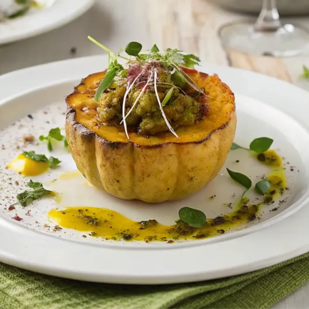 Patisson Recette Gratin Aux 4 Fromages 7 Bannière graphique pour la "Patisson Recette Gratin aux 4 Fromages". L'image montre le plat final avec les mots "Facile & Crémeux" pour attirer l'attention