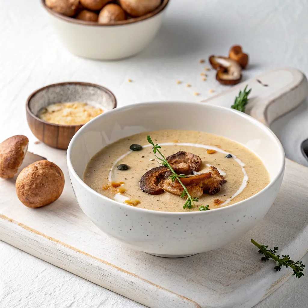 Velouté de Champignons Simple : La Recette Réconfortante !