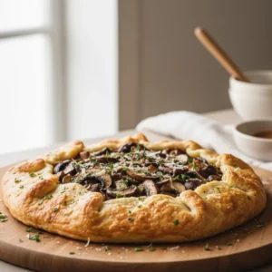 Délicieuse Tarte Rustique aux Champignons: Recette Facile! 2 1