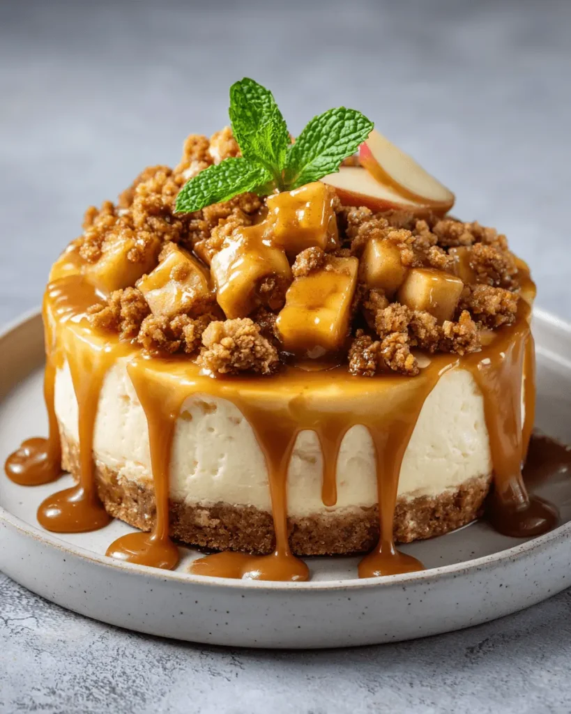 L&rsquo;Incroyable Cheesecake Pomme Caramel Vanille
