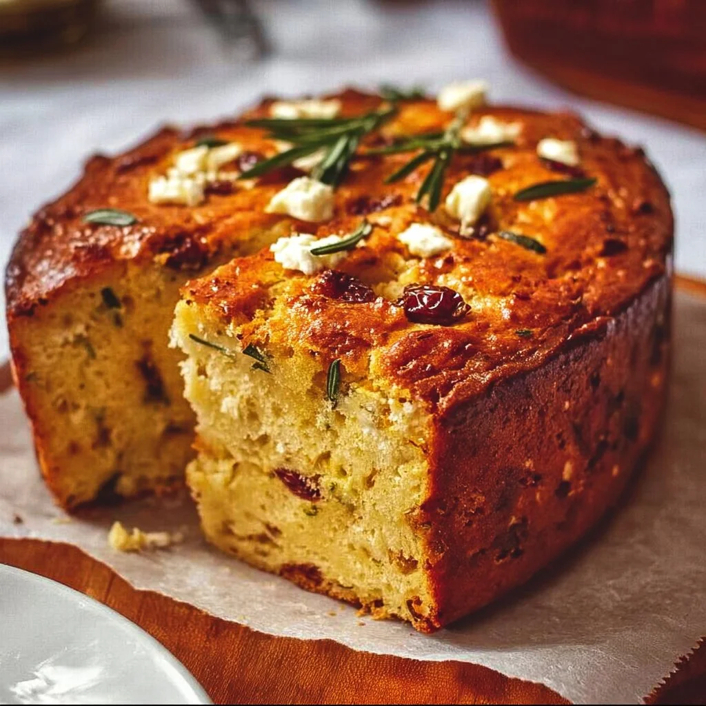 Cake salé méditerranéen