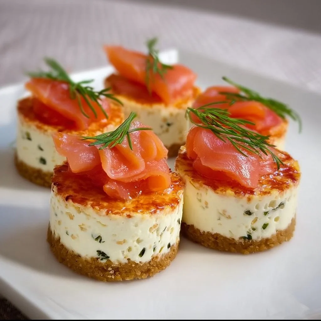 Cheesecake Salé au Saumon Fumé