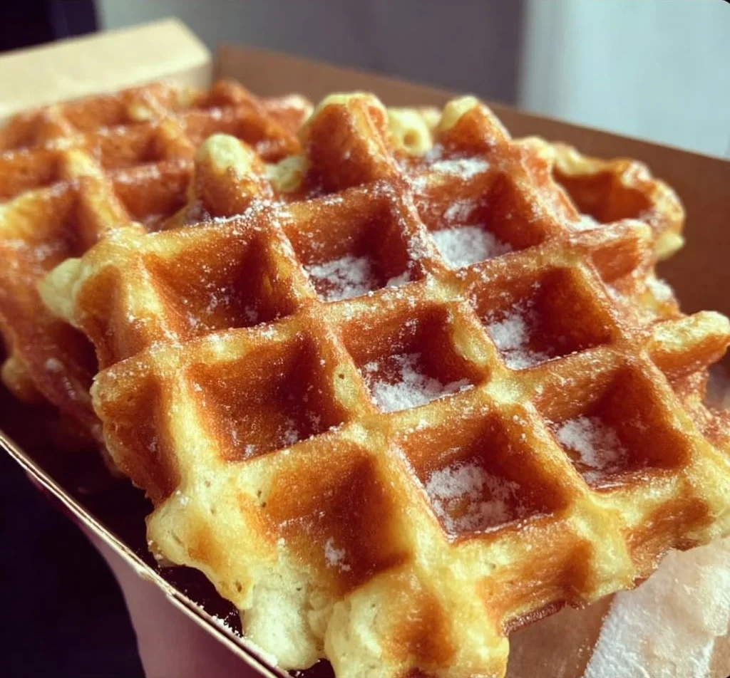 Gaufres croustillantes comme à la fête foraine