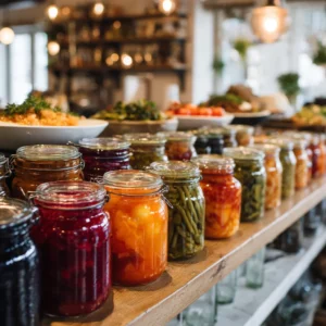 Températures et Temps de Stérilisation confitures, légumes et plats cuisinés pour illustrer les bonnes pratiques.
