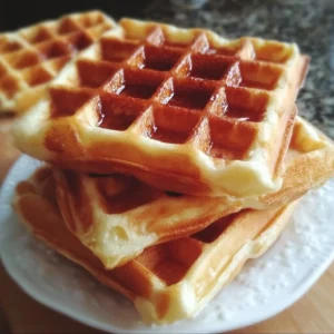 Gaufres maison