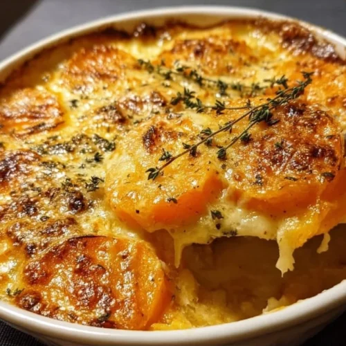 Gratin Dauphinois de Butternut crémeux et savoureux