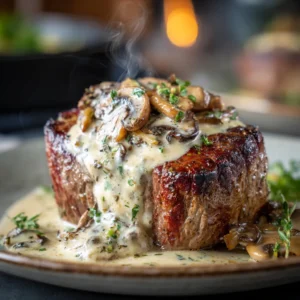 Filet de Bœuf à la Crème: Recette Facile, Gourmande et Rapide en 30 Minutes 5 Filet de Bœuf à la Crème juteux et tendre.