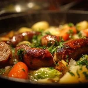 Potée Traditionnelle aux Saucisses Fumées.