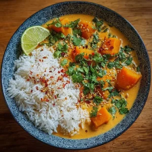Le Curry Onctueux de Butternut et Coco Le Curry Onctueux de Butternut et Coco