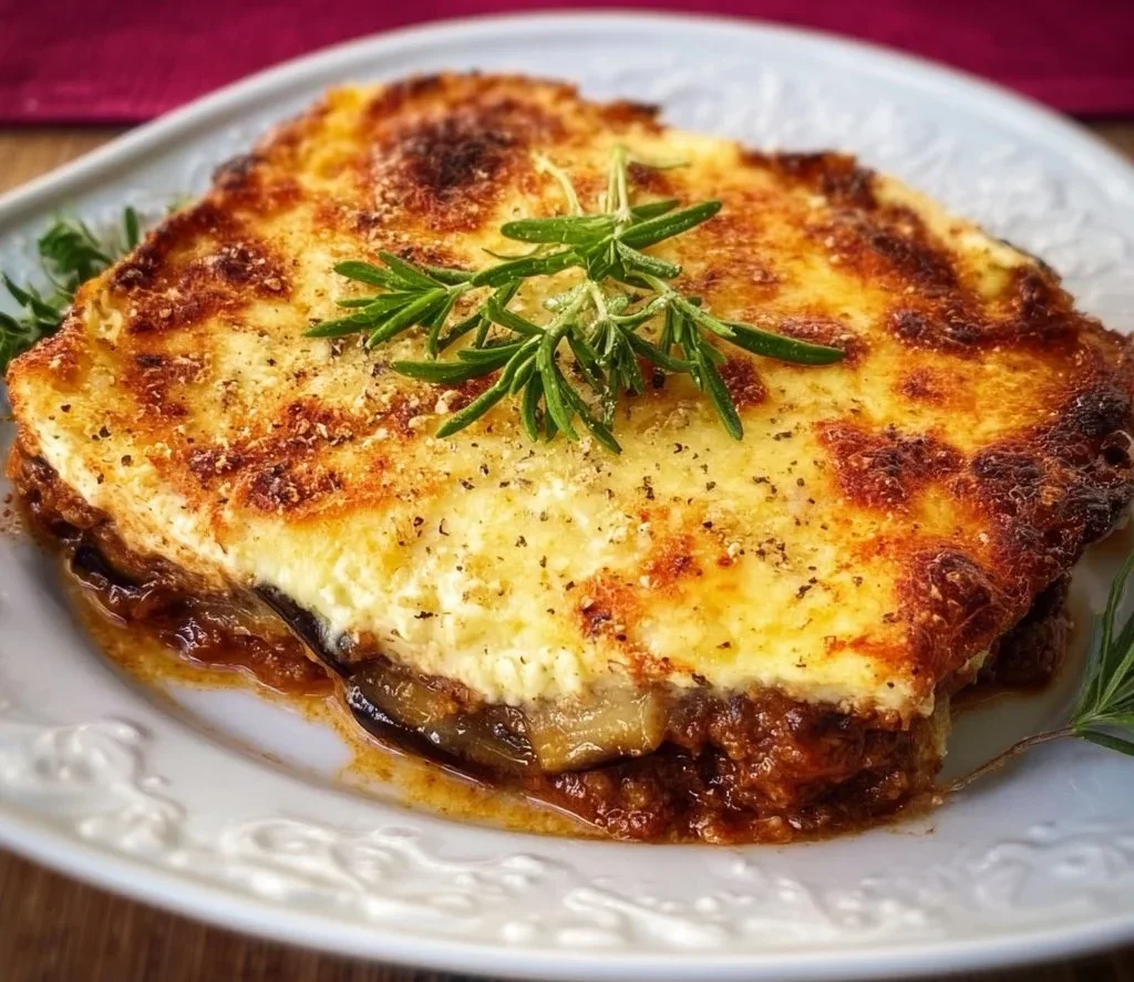 Moussaka Original Grec : Un morceau de la Grèce dans votre assiette