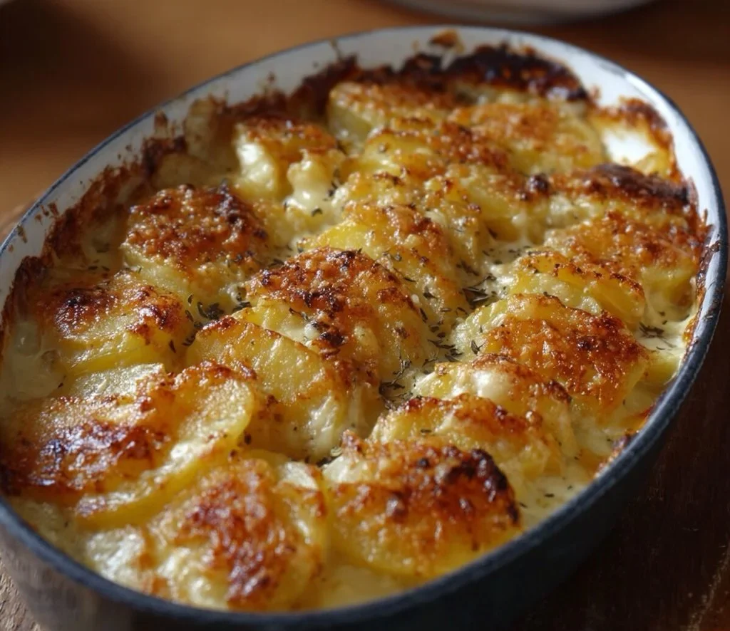 Pommes de terre gratinées