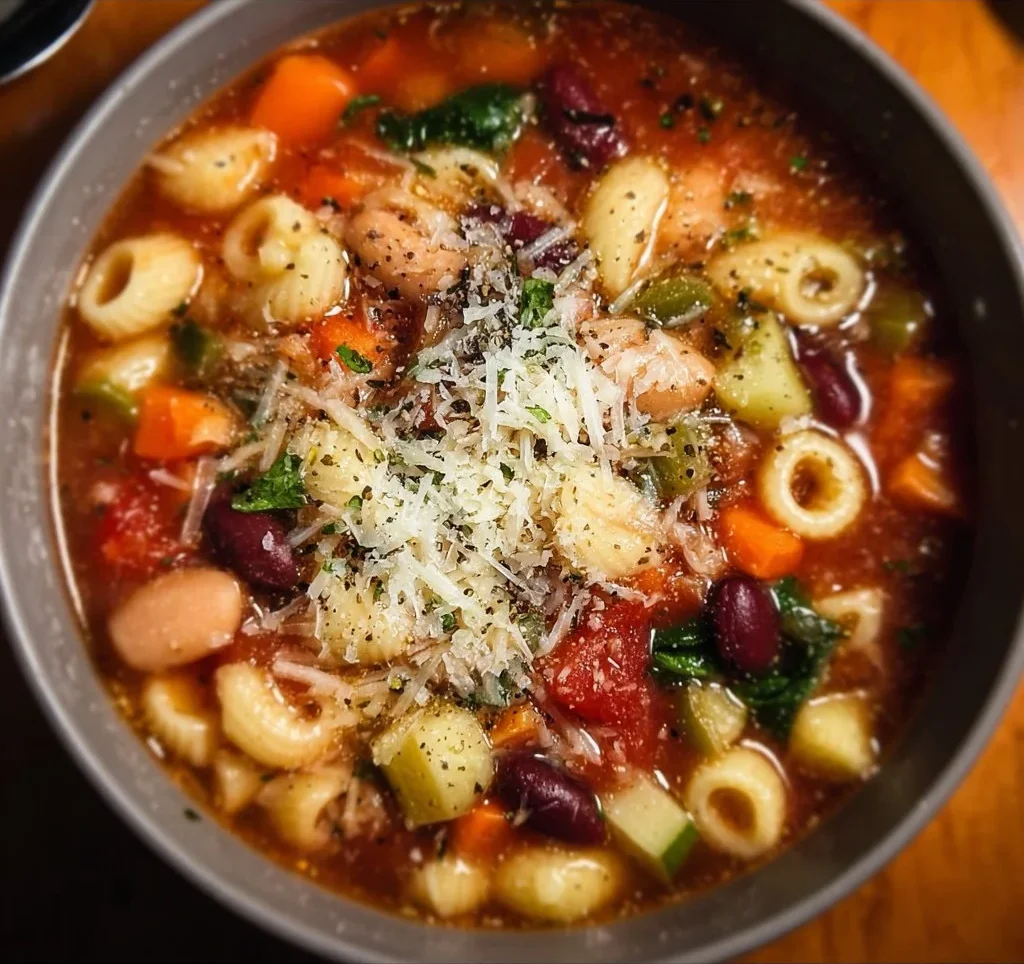 Recette Éclatante : Comment Préparer un Délicieux Minestrone Italien à la Maison