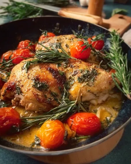 Poulet aux herbes et tomates cerises 3 afaf.chtioui P 01KBE857ZDMPJKVJ