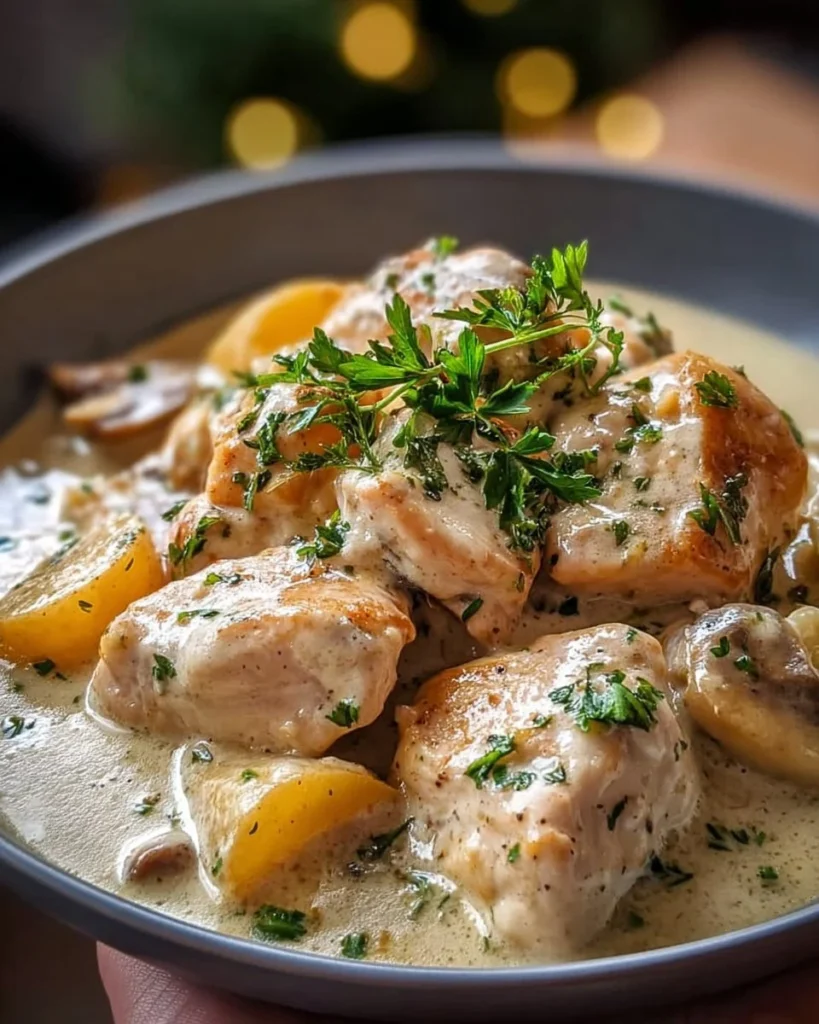 Blanquette Poulet Crémeuse