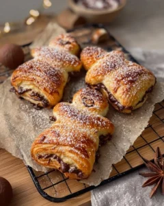 Bonhommes feuilletés au Nutella