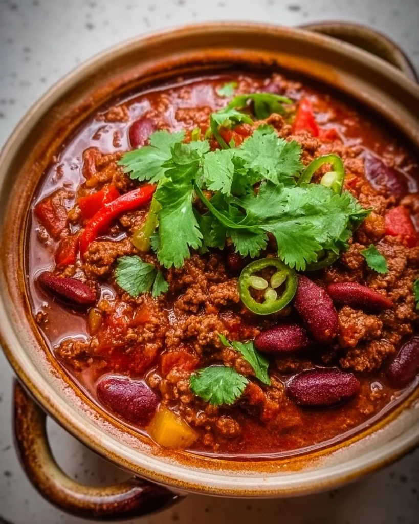 Chili sans viande