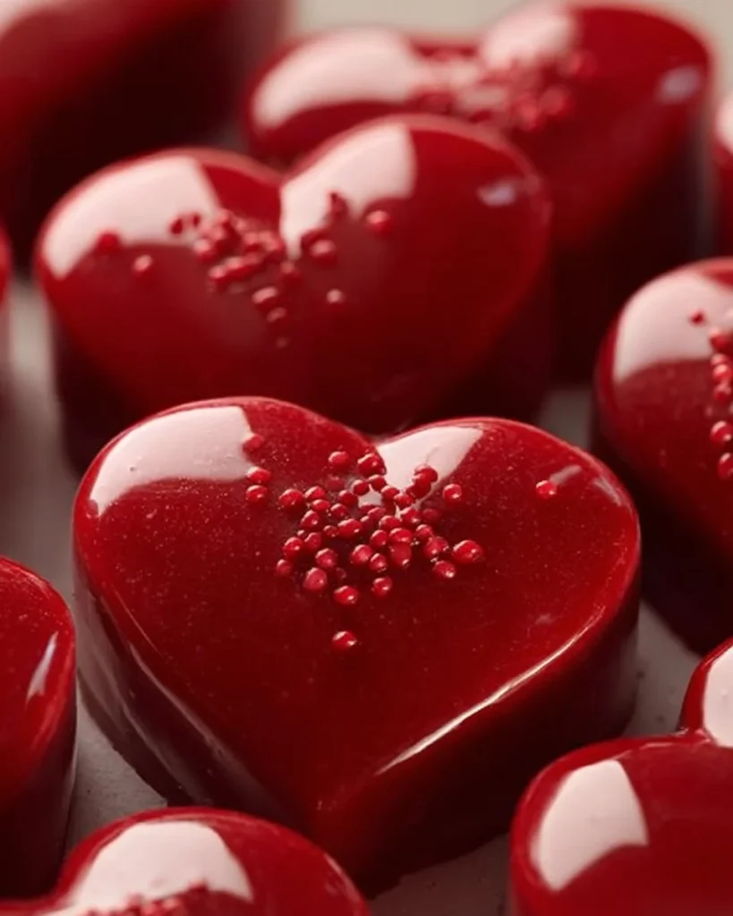 Cœurs Rouges de la Saint-Valentin