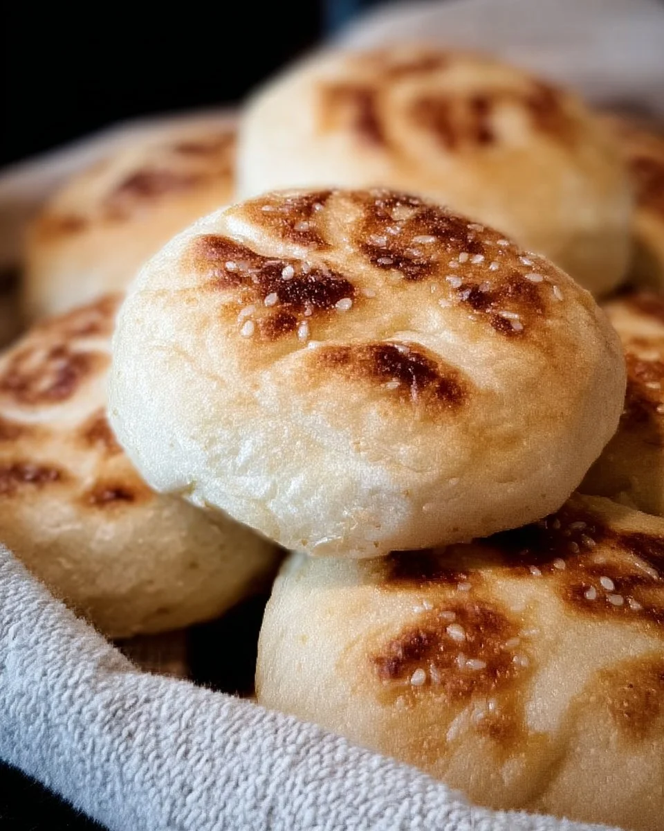 Recette de délicieux petits pains minute, faciles à préparer.