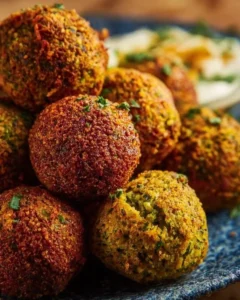 Falafels dorés et croustillants