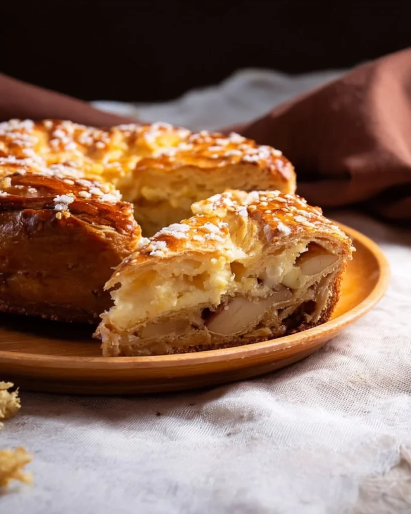 Galette des rois à la pomme