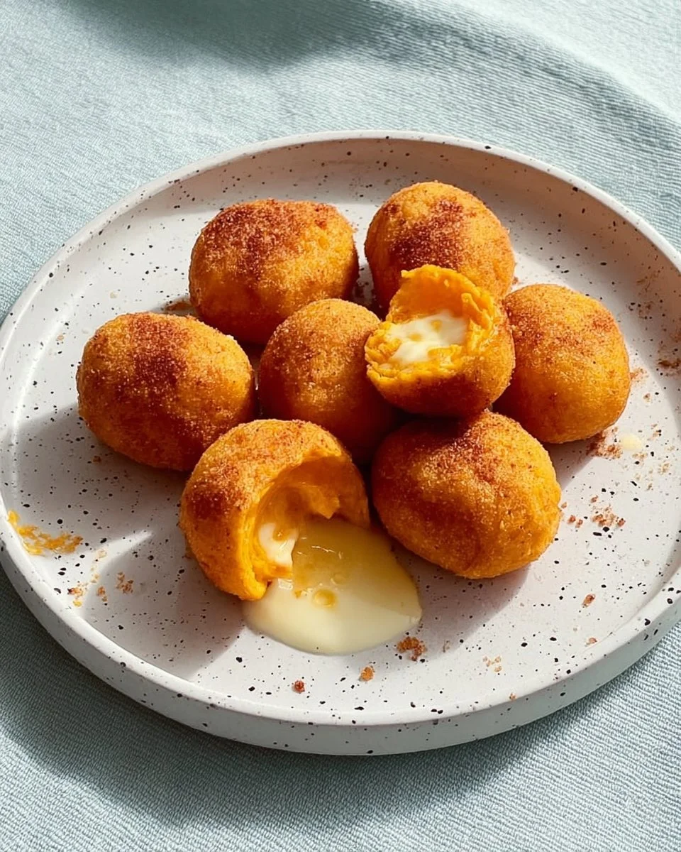 Galettes de patate douce au reblochon, croustillantes et savoureuses