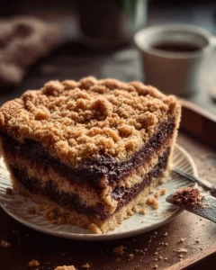 Gâteau crumble au Nutella