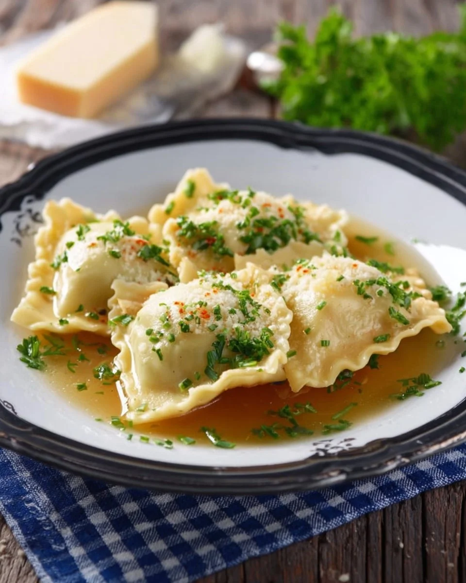 Maultaschen, raviolis allemands remplis de viande et d'épinards