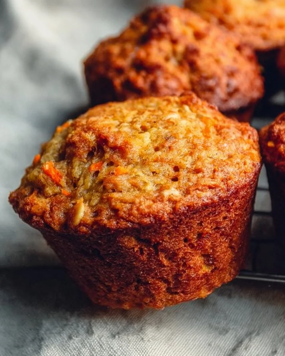 Meilleur muffin aux carottes et à l'avoine, recette savoureuse et saine