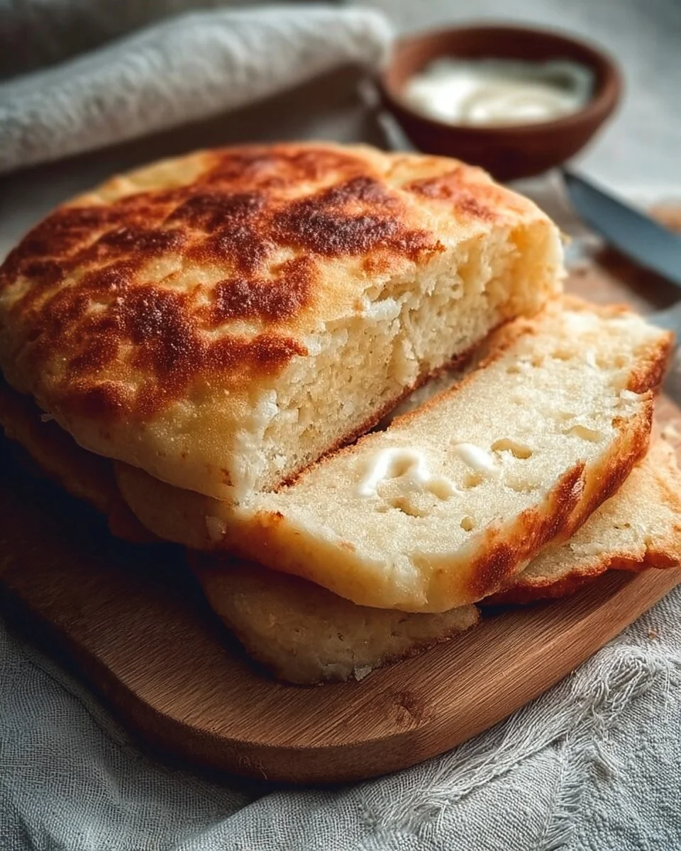 Recette rapide de pain au yaourt express fait maison.