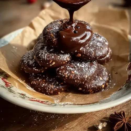 Gâteau traditionnel français pain d'épice décoré avec des épices allant au miel.