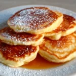 Pancakes au yaourt légers et moelleux, idéaux pour un petit déjeuner