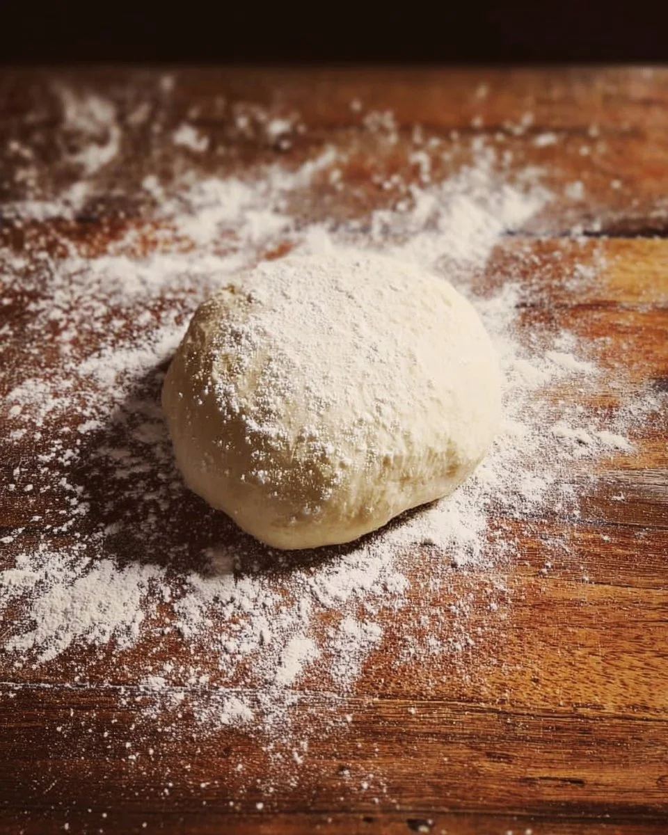 Pâte à pizza maison facile préparée avec des ingrédients frais.