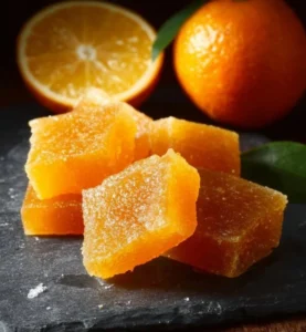 Pâte de fruits aux oranges