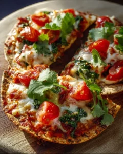 Pizzas à la tortilla Pizzas à la tortilla
