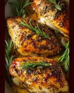 Poulet au romarin