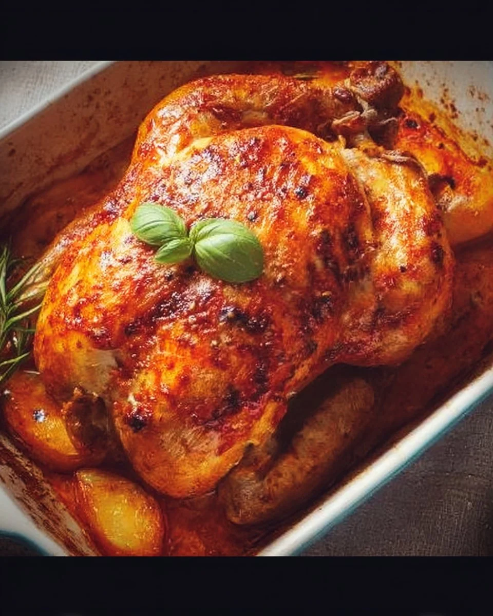 Recette de poulet au four épicé 'Poulet Épouse-moi'