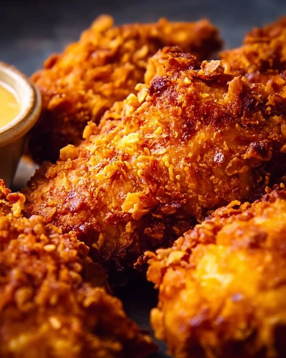 Recette de Poulet Frit à l'Air Fryer, croustillant et savoureux