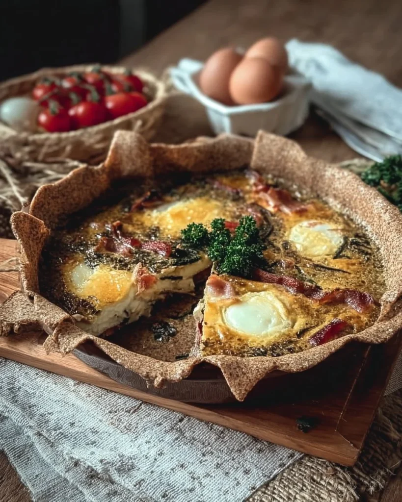 Quiche Express aux Galettes de Sarrasin