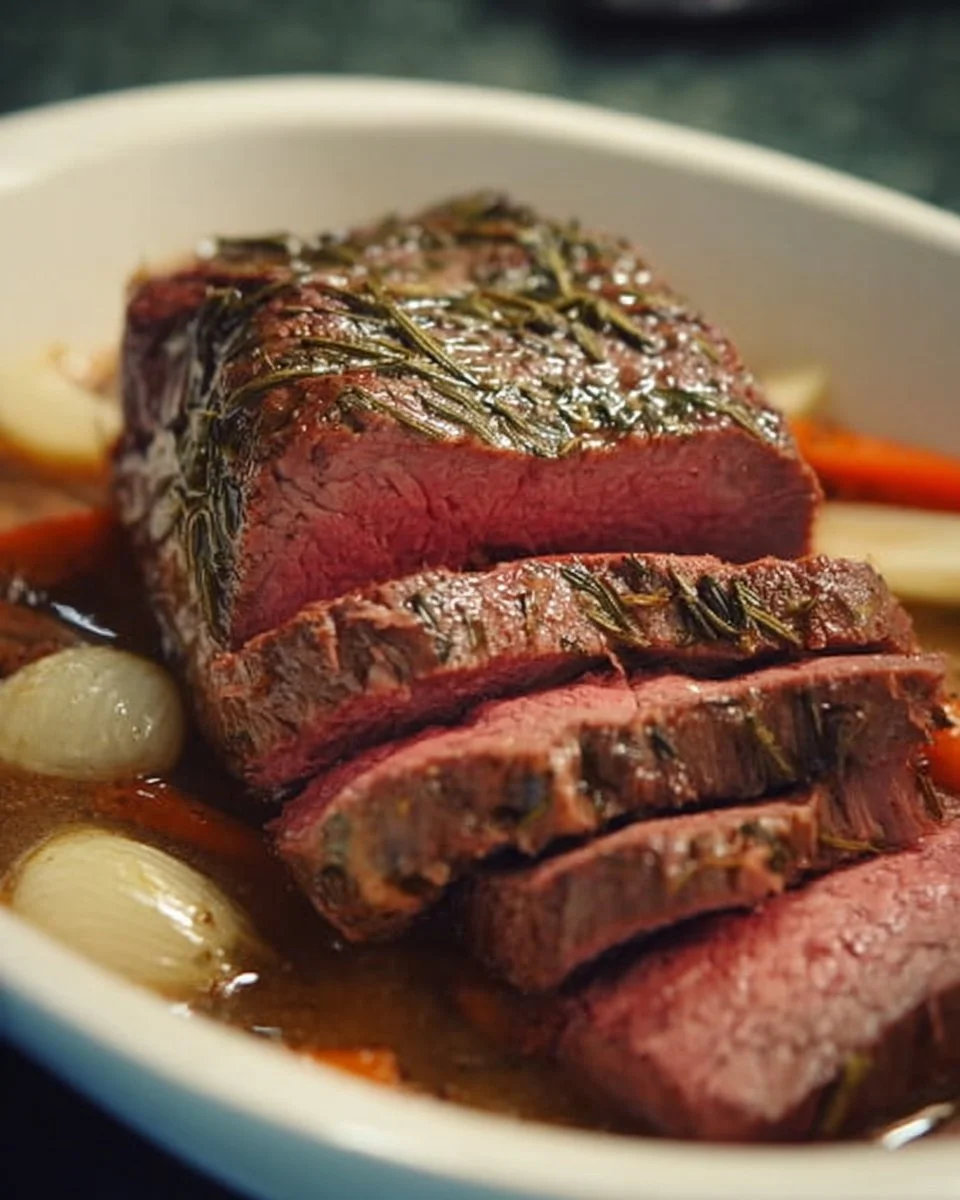 Rôti de bœuf congelé prêt à cuire pour des repas savoureux