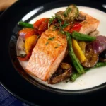 Saumon au beurre de cacahuète et poêlée de légumes 2 saumon au beurre de cacahuete et poelee de legumes 2025 12 09 071259 150x150 1