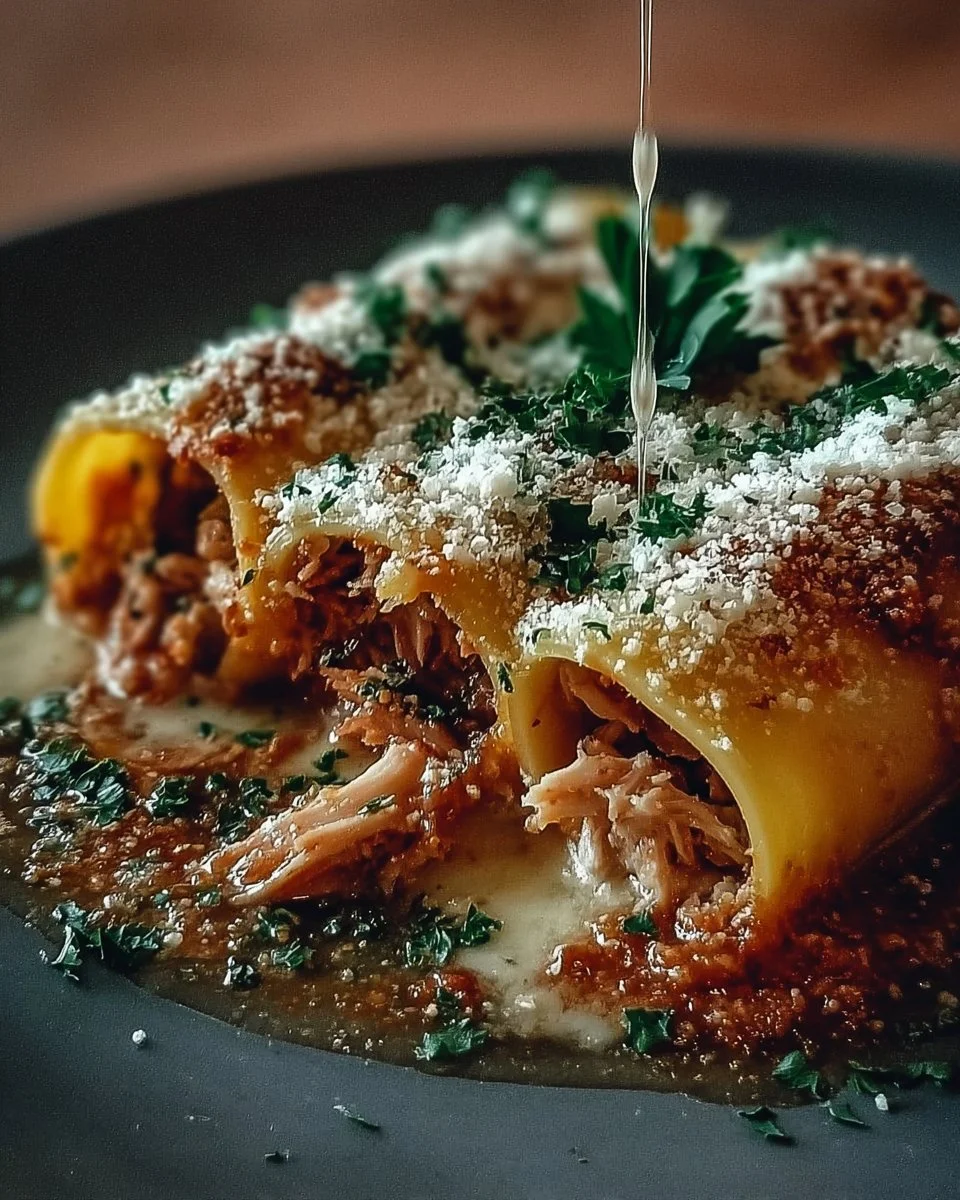 Recette de cannellonis au canard confit savoureuse et appétissante