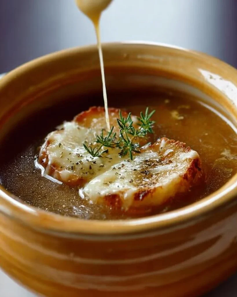 Soupe Oignon Fondante