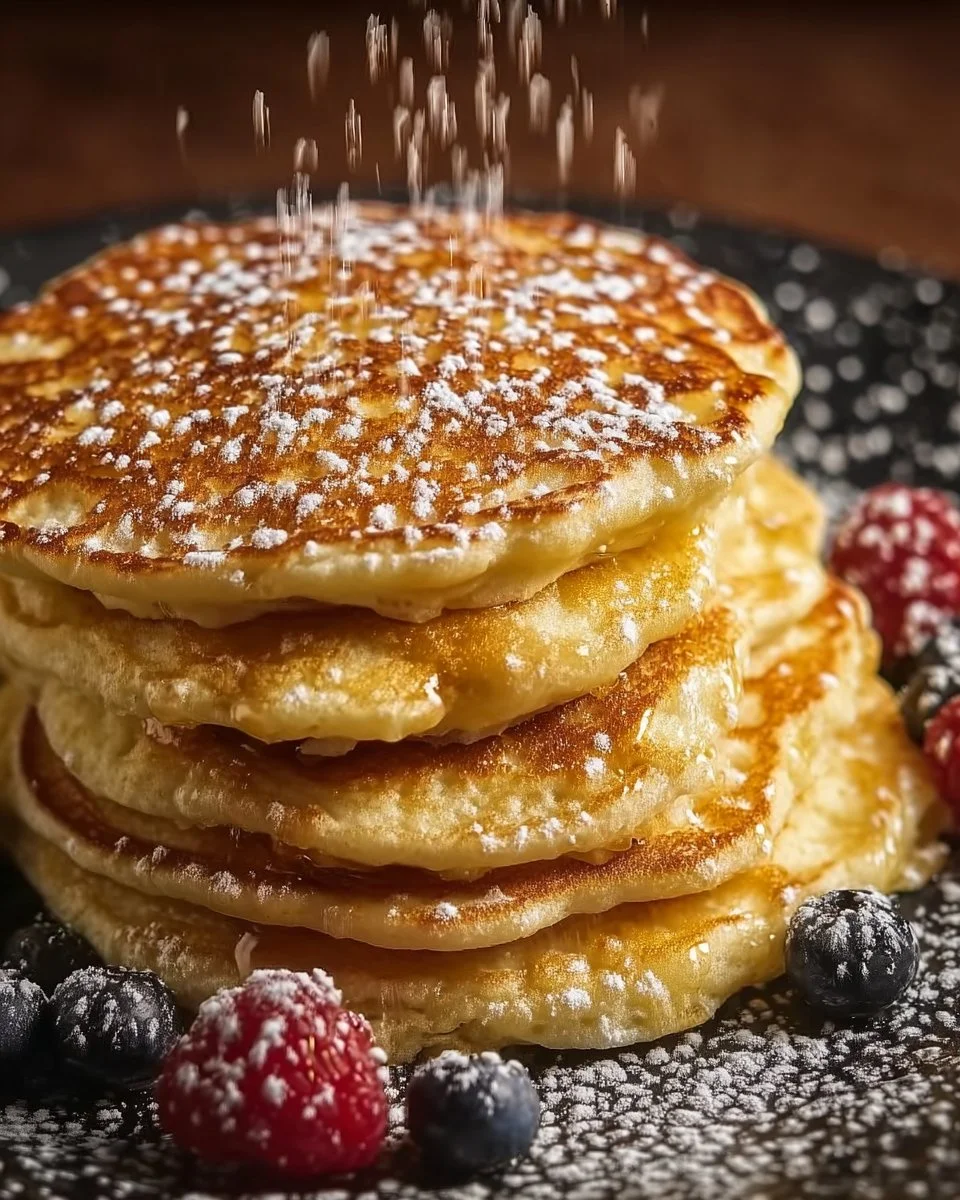 Recette de pancakes les plus légers au monde, dorés et moelleux