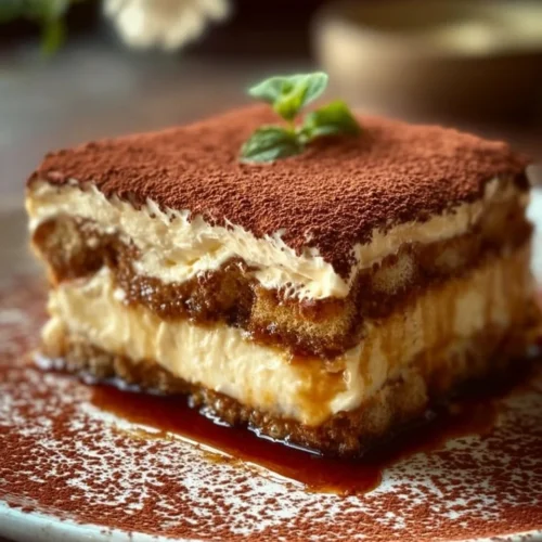 Recette de Tiramisu au biscuit sans cuisson avec café et mascarpone
